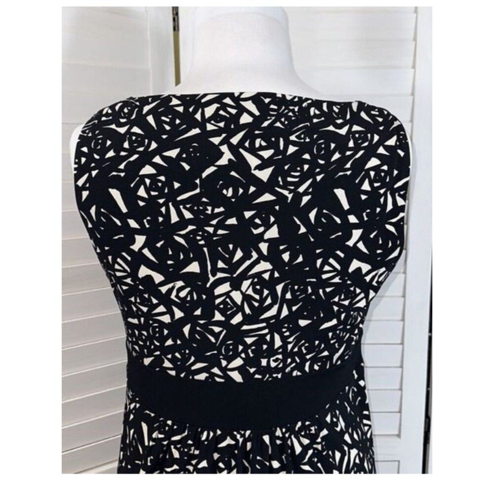 MICHAEL Michael Kors Casual Dress Size Large Geometric - Picture 8 of 13